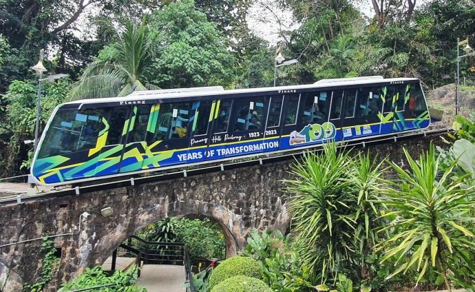 世界十大最漂亮缆车 槟城升旗山缆车入榜